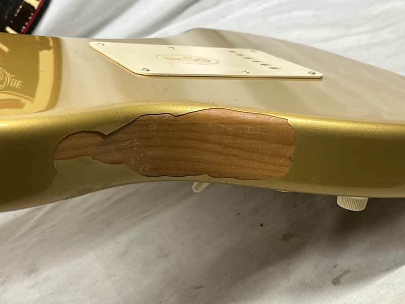 Fender 50th Anniversary Golden Stratocaster Strat Electric Guitar - Image 22
