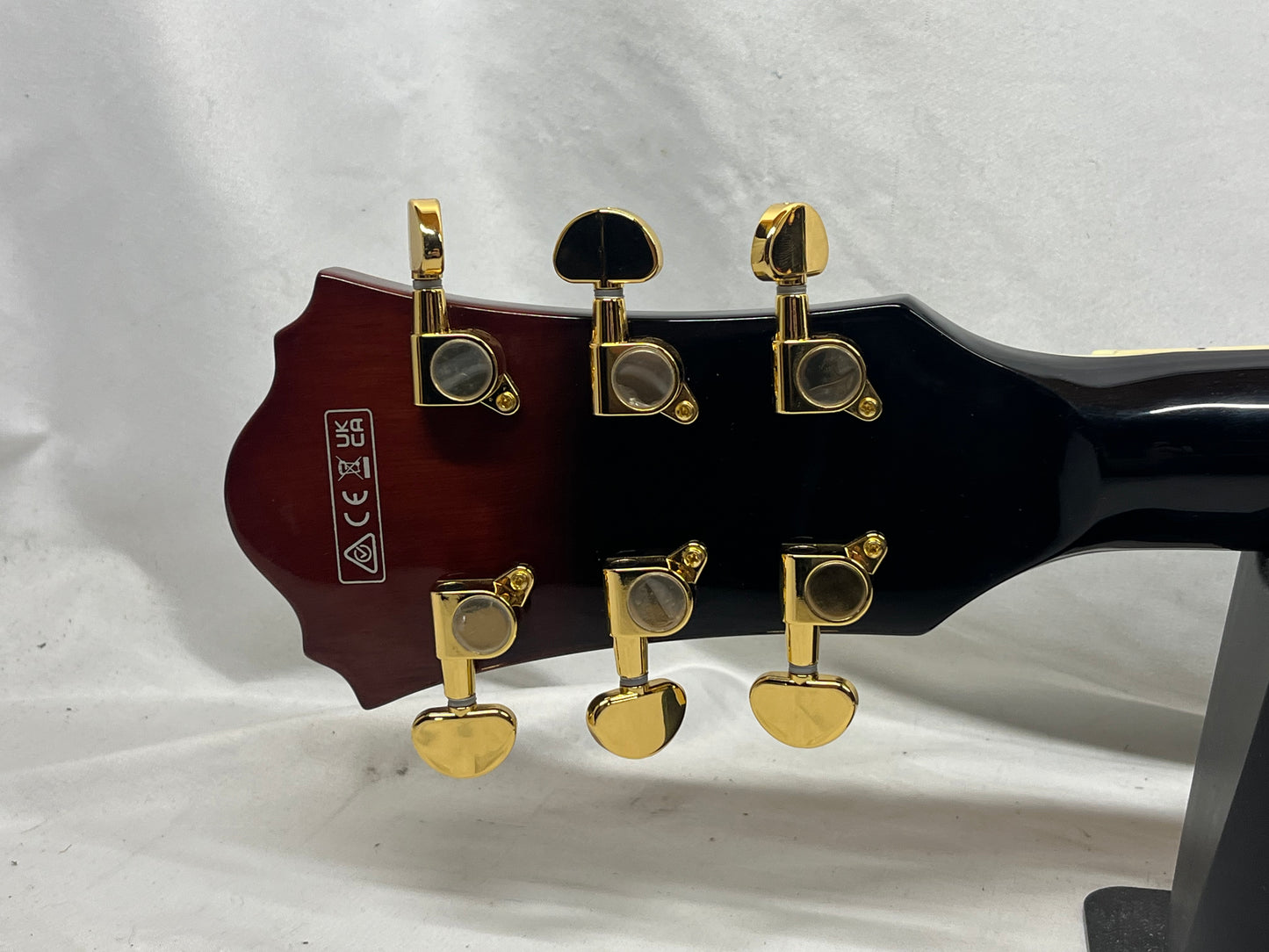 Ibanez AG95QA Hollow Body Electric Guitar - Dark Brown Sunburst