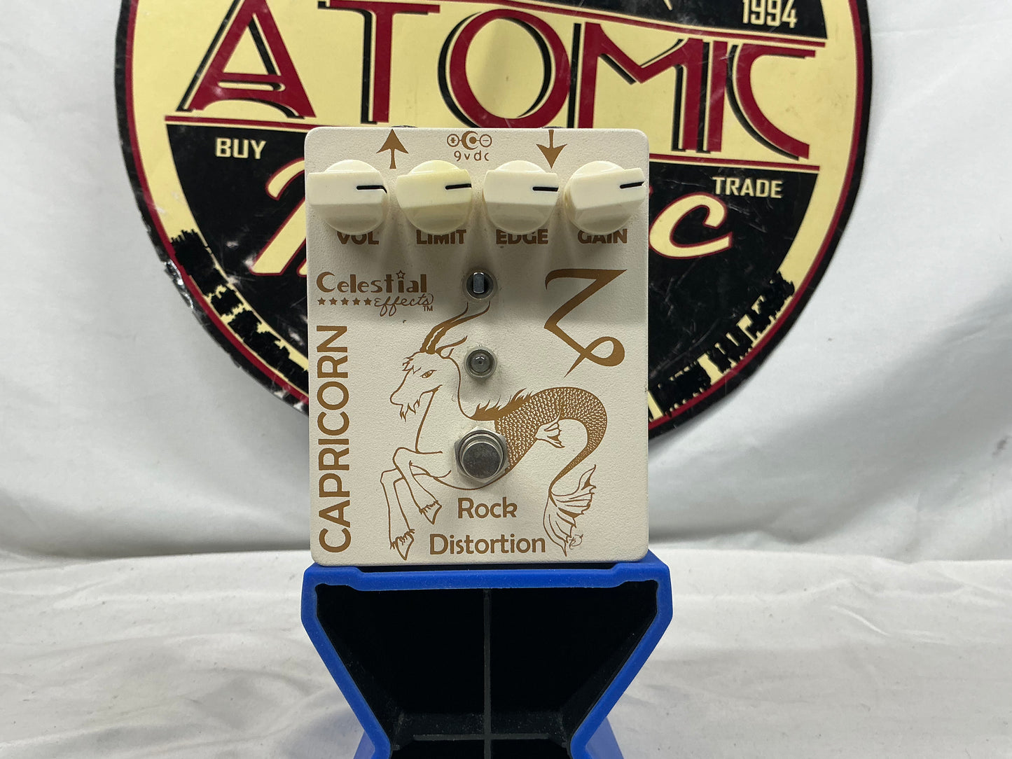 Celestial Effects Capricorn Rock Distortion Pedal with Box