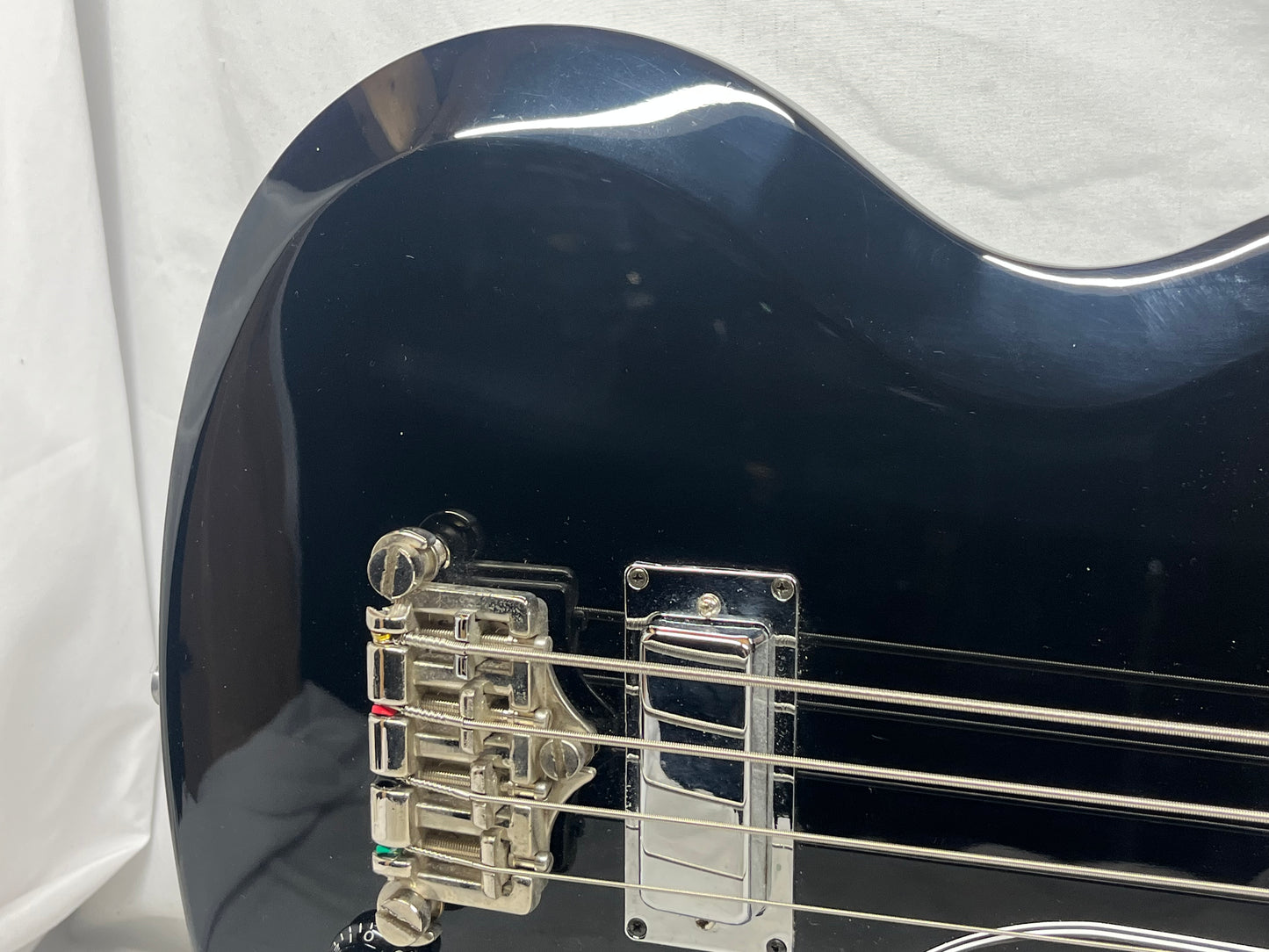 Epiphone Elite EB-3 4-String Doublecut Electric Bass - Black - NUT HAS BEEN RAISED