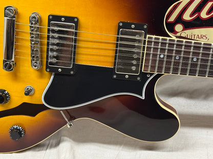Heritage H-535 h535 Semi-Hollowbody Guitar with Case 2021 - Original Sunburst