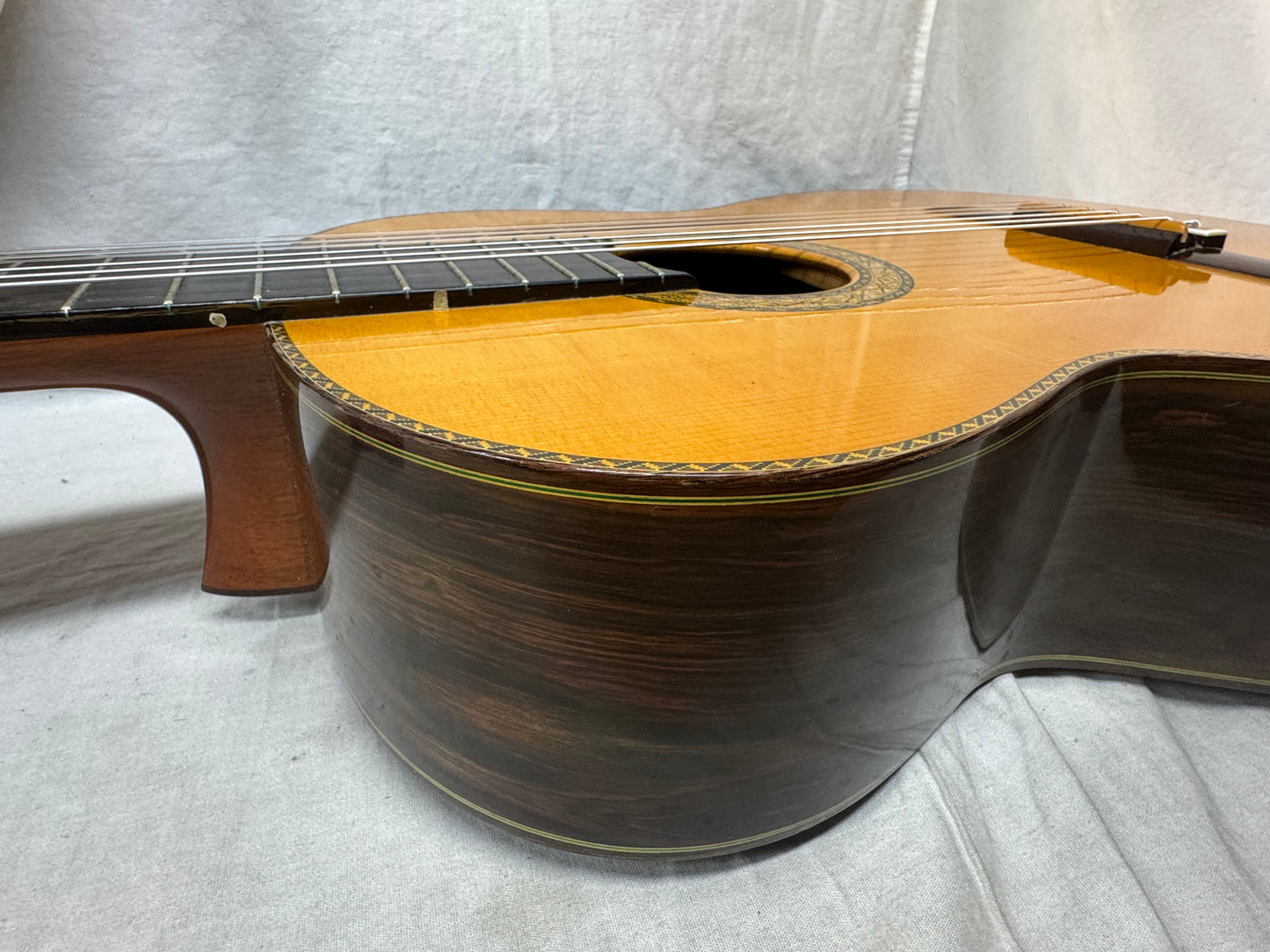 Masaru Kohno Classical Acoustic Guitar with Case - MIJ Made In Japan - previously owned by Charlie Byrd 1979
