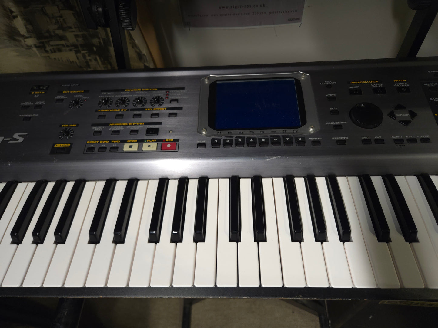 Roland Fantom-S 61-Key Workstation Keyboard 2003 - 2004 - Local Pickup Only