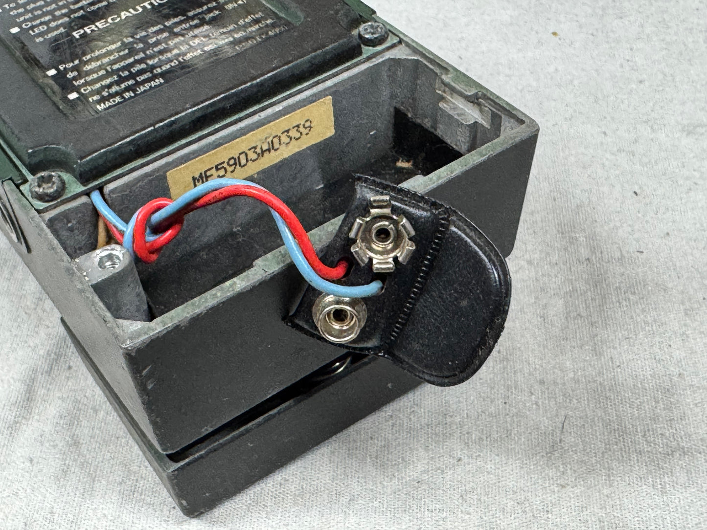Yamaha FL-10MII fl-10 fl10 mii m2 Flanger Pedal - missing battery cover - MIJ Made In Japan