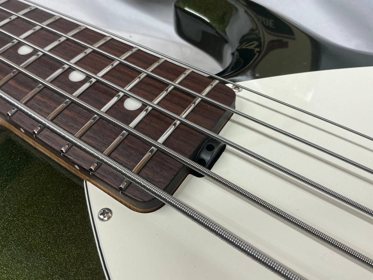 Ernie Ball Music Man StingRay sting ray 5H Bass with Soft Case - Fallout Green