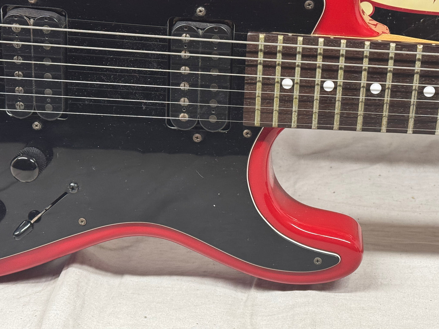 Charvel Model 3A Guitar with Case - Red