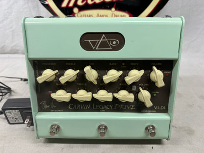 Carvin VLD1 Steve Vai Legacy Drive Tube Preamp Pedal with Power Supply