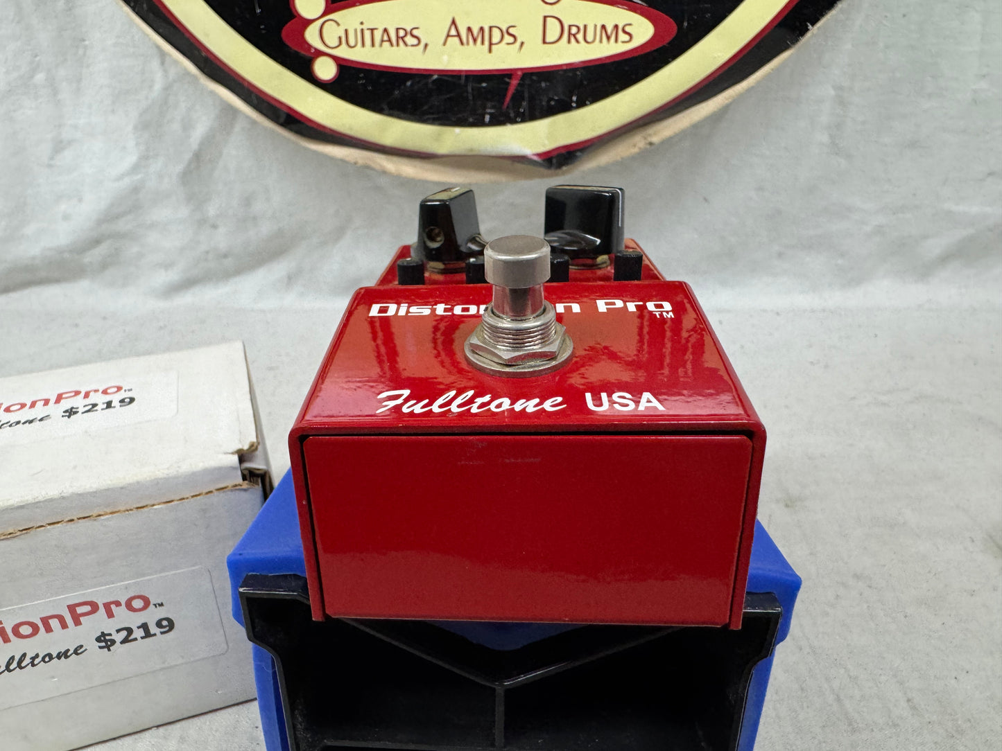 Fulltone DP-1 dp1 Distortion Pro Distortion Pedal with Box 2001