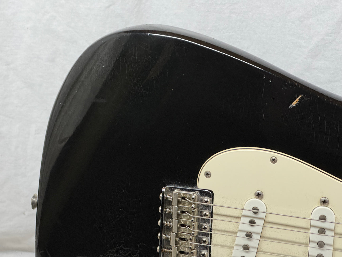 Fender USA Vintage Series '62 1962 Stratocaster Guitar with Case pot codes date to 1988 - Black / Rosewood fingerboard