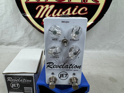 Jet Pedals Revelation Radiant Space v3 Reverb Pedal with Box