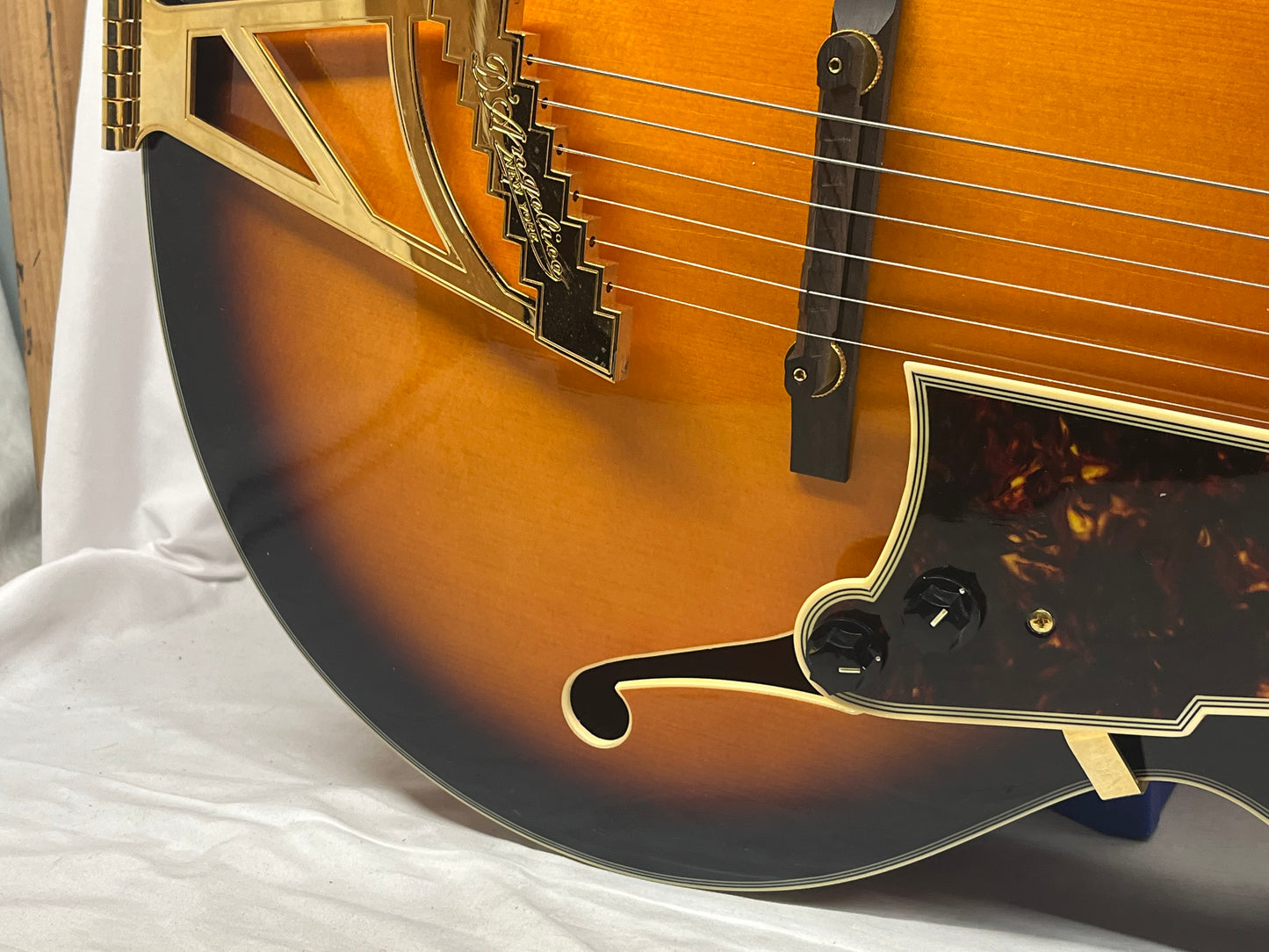 D'Angelico Excel EXL-1 Singlecut Archtop Hollow Body Electric Guitar with Case
