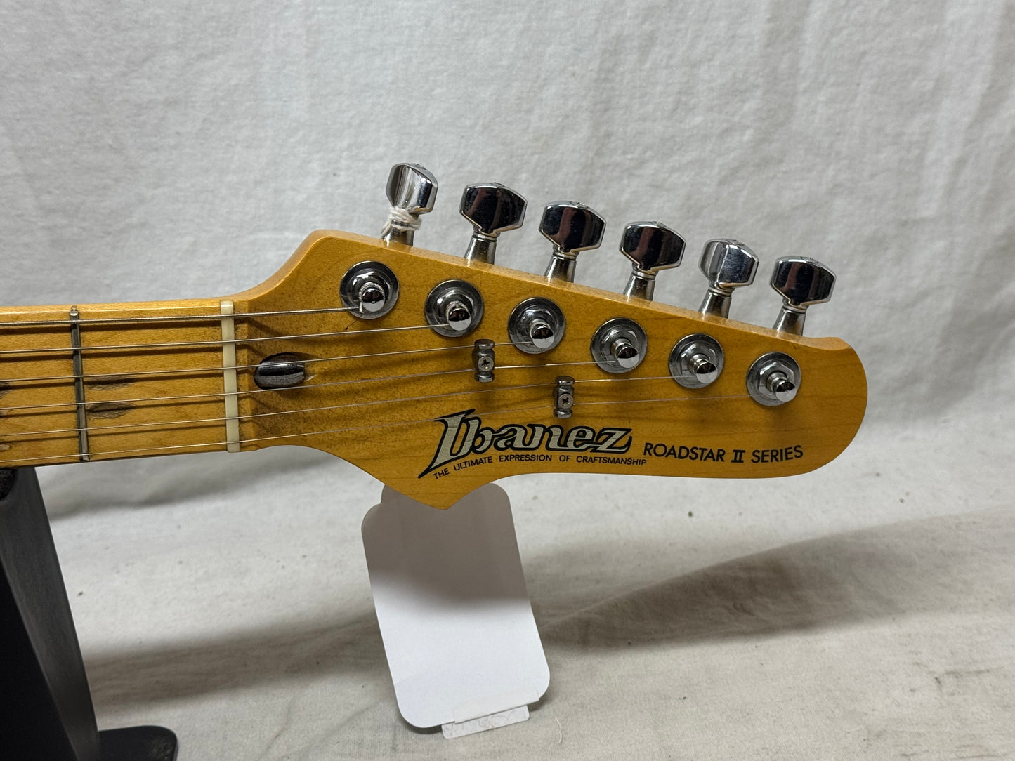 Ibanez Roadstar II Series SSS Guitar with Case - MIJ Made In Japan 1982 - White