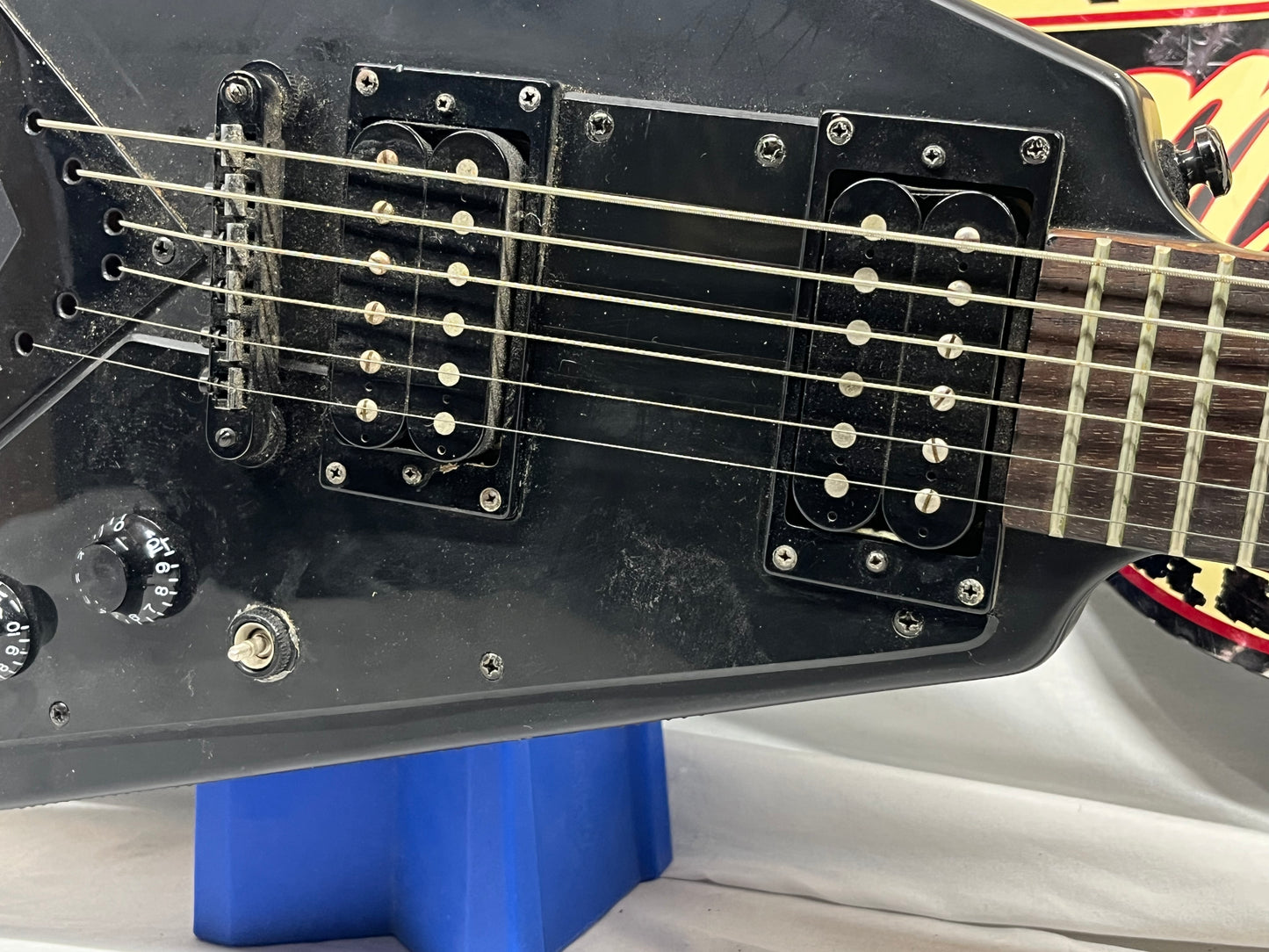 Epiphone Flying V Goth '58 Electric Guitar 2003 - Pitch Black