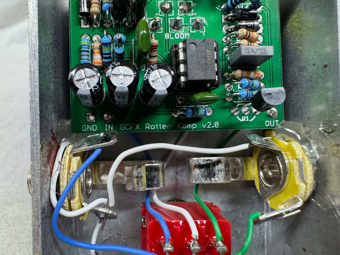 Grind Customs FX GCFX Rotten Komp v2 Compressor Pedal