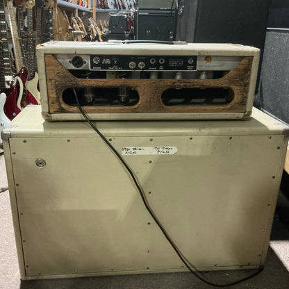 Fender Band Master bandmaster Tube Guitar Amplifier Head + 212 2x12 Speaker Cabinet - Local Pickup Only
