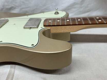 Fender Chris Shiflett Telecaster Deluxe Guitar with Case 2019 - Shoreline Gold / Rosewood fingerboard