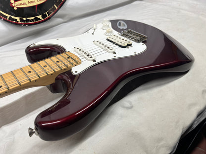 Fender Standard Stratocaster Strat HSS MIM - Made in Mexico - Midnight Wine