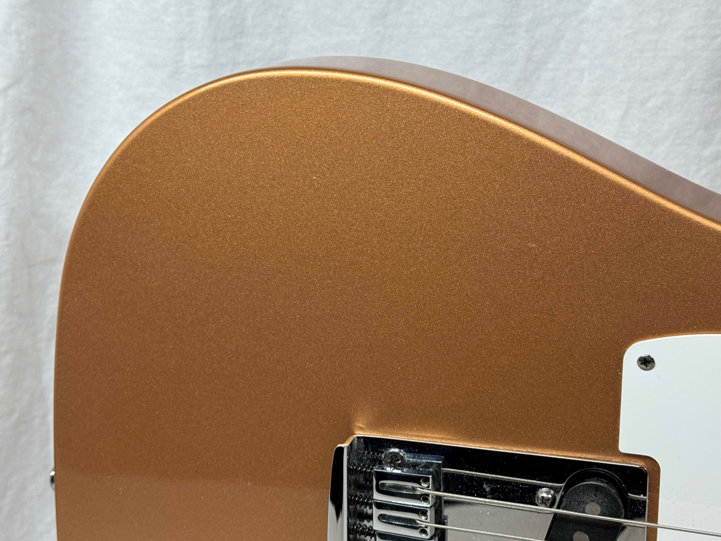 Fender USA Custom Shop Special Edition Custom Deluxe Telecaster Guitar with COA + Case 2010 - Copper / Maple neck