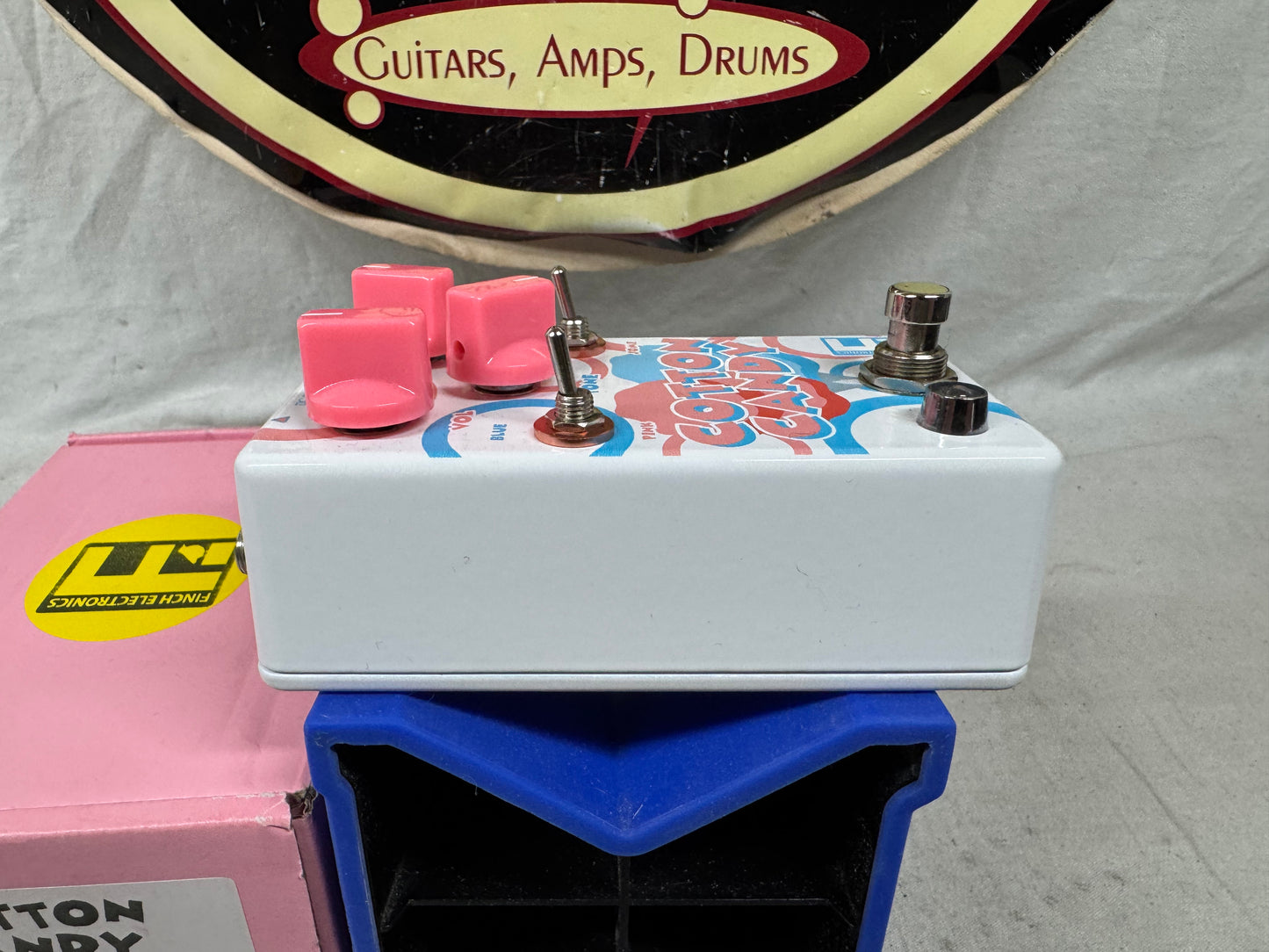 Finch Electronics Cotton Candy Overdrive Pedal with Box