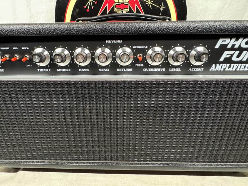 Amplified Nation PF 50W Phoenix Fury 50 Watt Tube Guitar Amplifier Head - Image 3