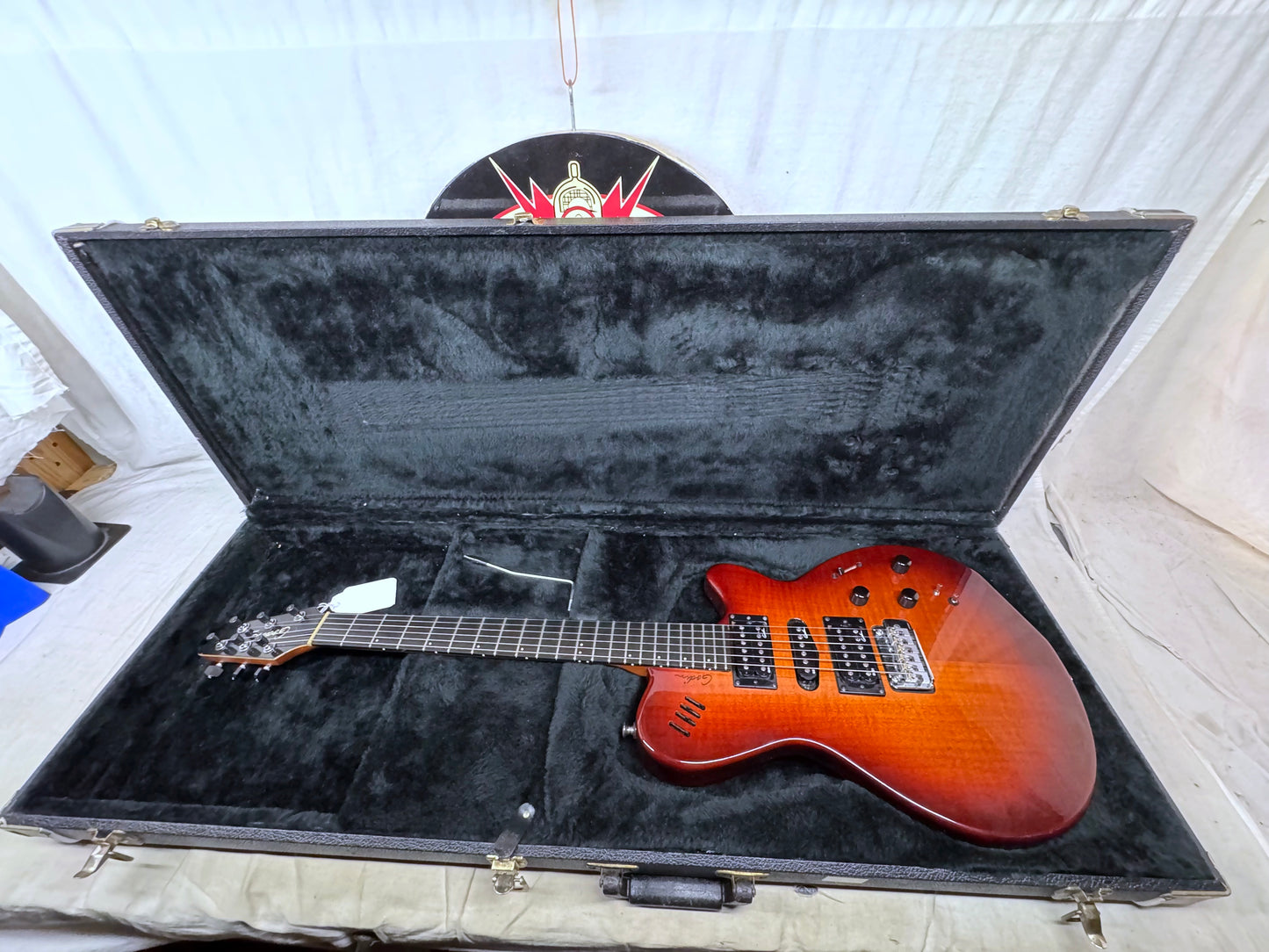 Godin xtSA Guitar with Case 2018 - Light Burst