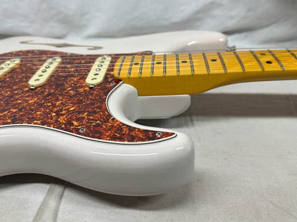 Fender American Professional II 2 Stratocaster neck on loaded FSR American Professional II 2 Thinline Semi-Hollow Body Guitar with Case - Image 18