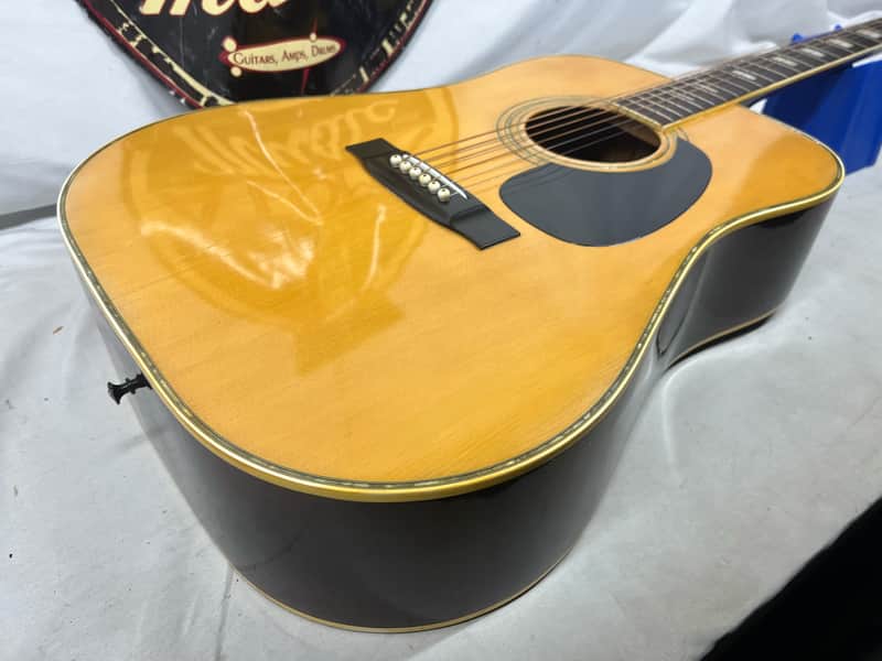 Tomson Suzuki D-38 Acoustic Guitar - Image 17