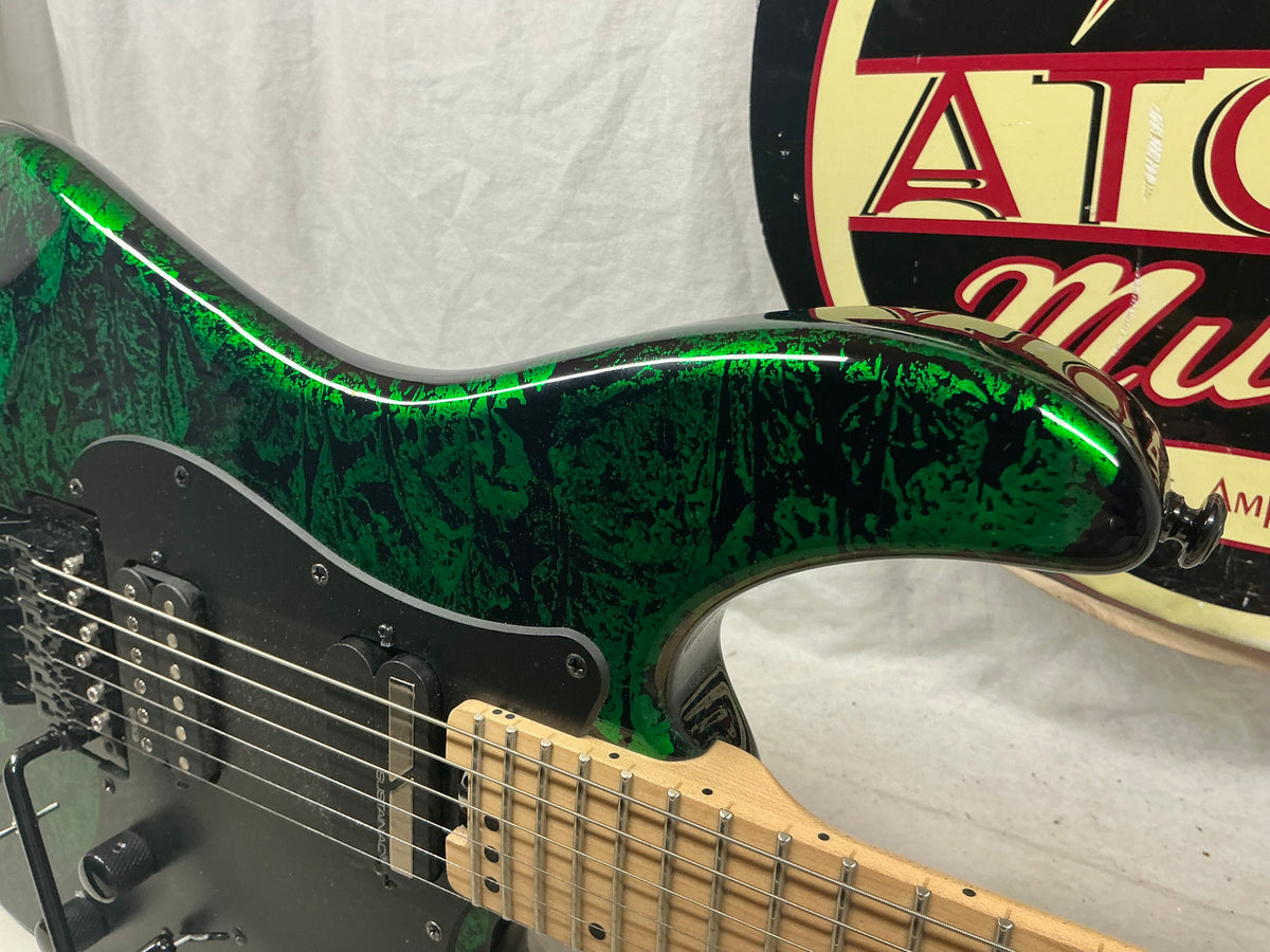 Schecter Sun Valley Super Shredder FR S Sustainiac Guitar 2021 - Green Reign