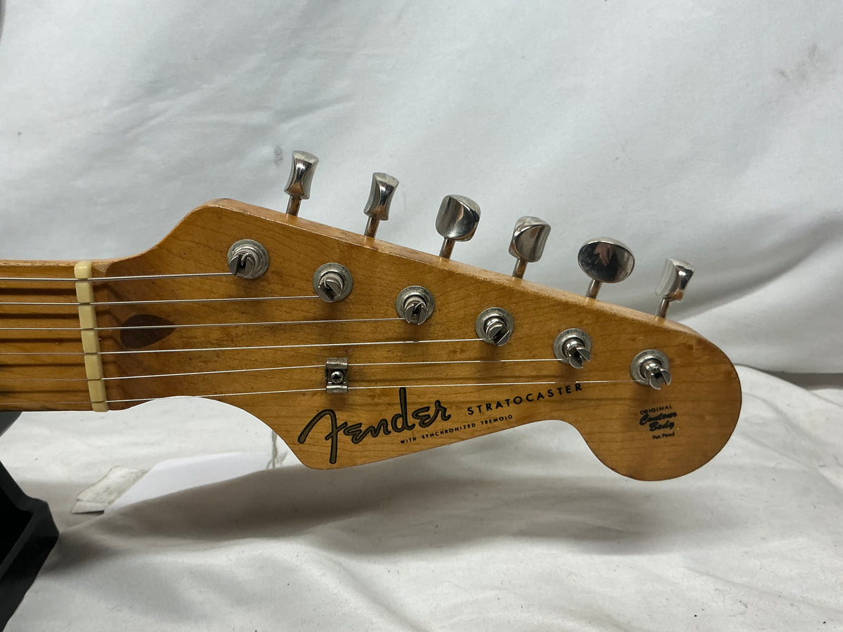 Warmoth Partscaster S-Style - Black - Needs Re-Fret