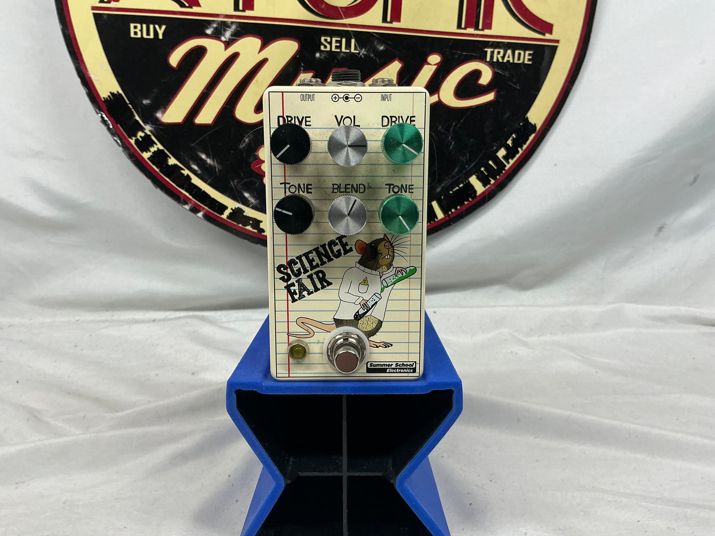 Summer School Electronics Science Fair Overdrive Pedal