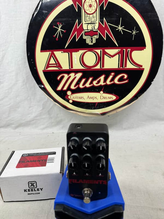 Keeley Electronics Filaments High Gain Distortion Pedal with Box