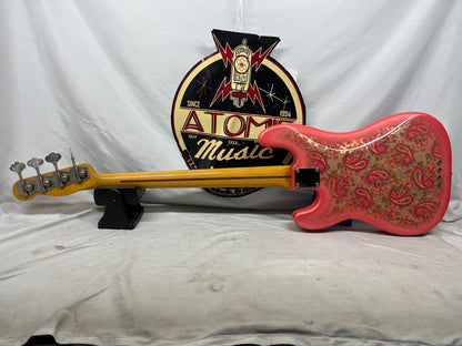 Fender '54 Reissue 4-String Electric Precision Bass MIJ - Made in Japan 2003 with Hard Case - Paisley