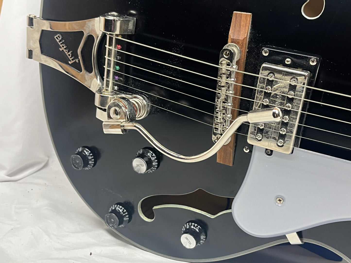 Epiphone Swingster Semi-Hollow Body Electric Guitar - Black Aged Gloss