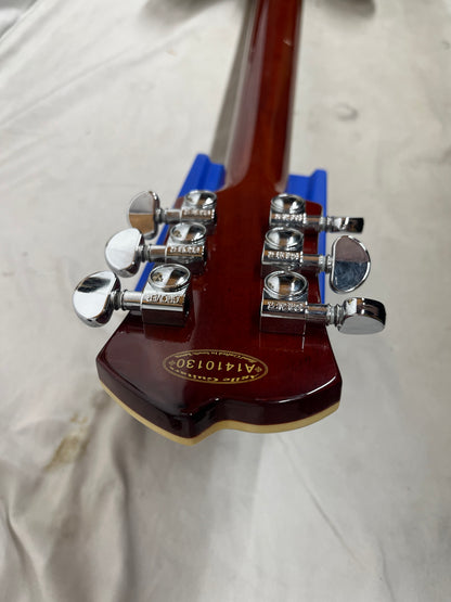 Agile Harm Semi-Hollow Body Electric Guitar - Gold Top
