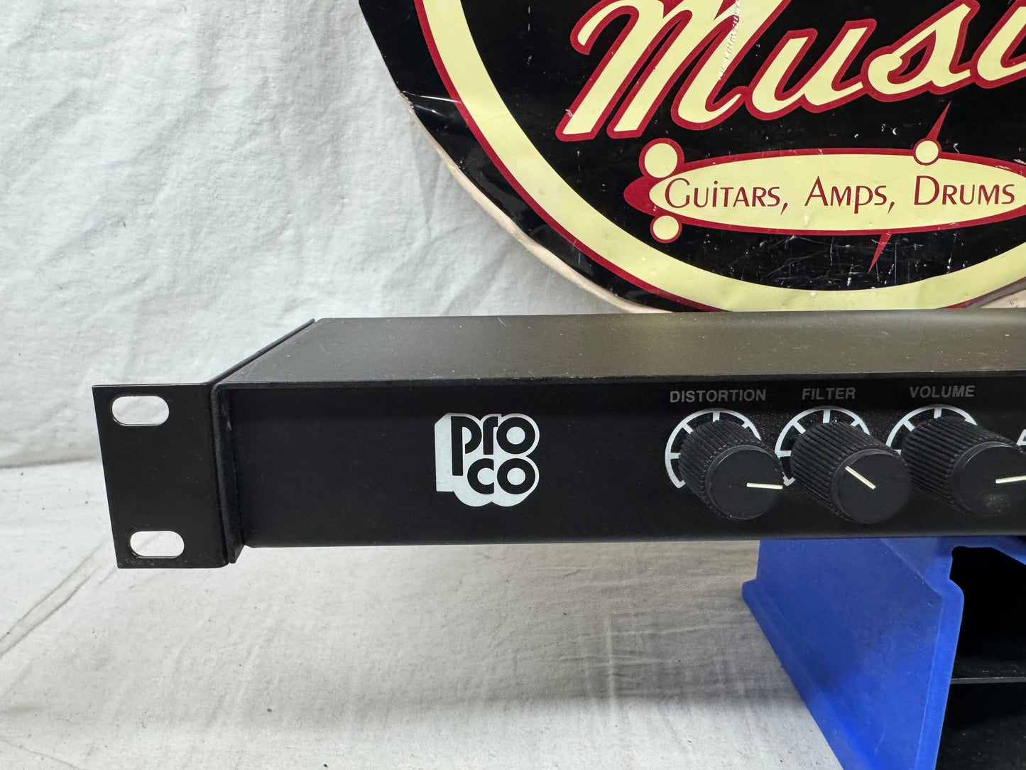 ProCo R2DU Rat 2 Dual Unit Distortion Rack Module with RFS-2 Remote Footswitch