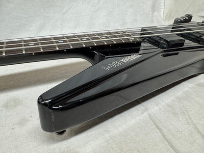 Yamaha BX-1 bx1 Headless 4-string Bass with Case - MIJ Made In Japan - Black