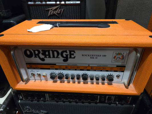 Orange Rockerverb 100 MK II 2-Channel 100-Watt Guitar Amp Head 2010 - 2014 - Orange - Local Pickup Only
