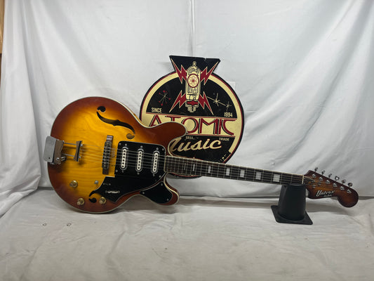 Univox Custom Hollow Body Electric Guitar
