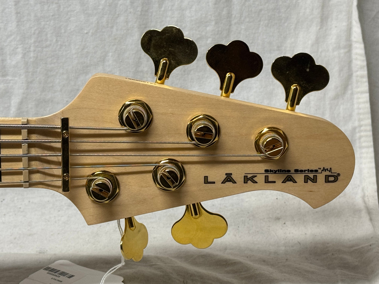 Lakland Skyline Series 5-string Bass - Upgraded Electronics - 2014 - Black / Maple neck