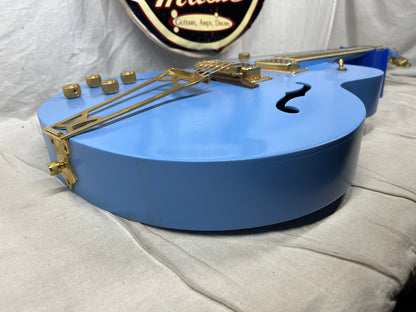 Gretsch G5191 Tim Armstrong Lefty Left-Handed Semi-Hollow Body Electric Guitar -- Spray Painted