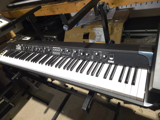 Korg SV2-88 Stage Vintage Digital Piano 2018 - Present - Black with White / Black Keys - Local Pickup Only
