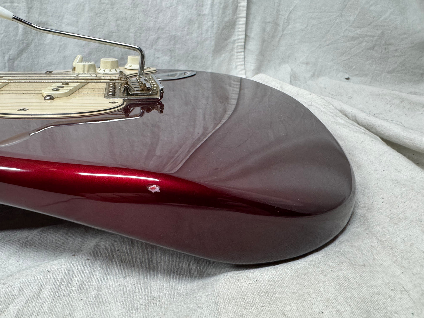 Fender Parts Stratocaster Guitar - 2005 MIM Classic Series '50s neck on ? MIM body with Lindy Fralin electronics + Case