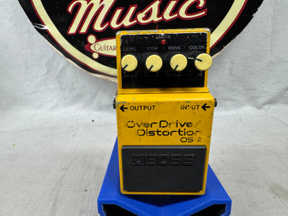 Boss OS-2 os2 Ovedrive Distortion Pedal 2007