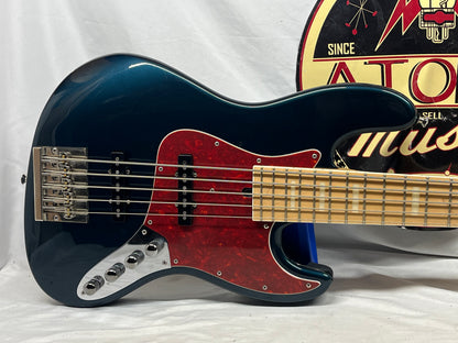 Crews Maniac Sound JB2005 5-String J-Style Electric Bass
