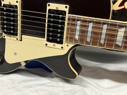Epiphone Jeff Beck Signature Series Les Paul Standard Electric Guitar with Hard Case - Oxblood