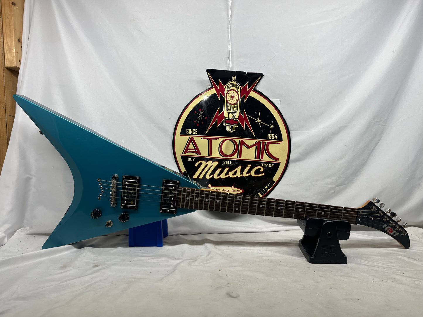 Epiphone Demon V Electric Guitar - Metallic Light Blue