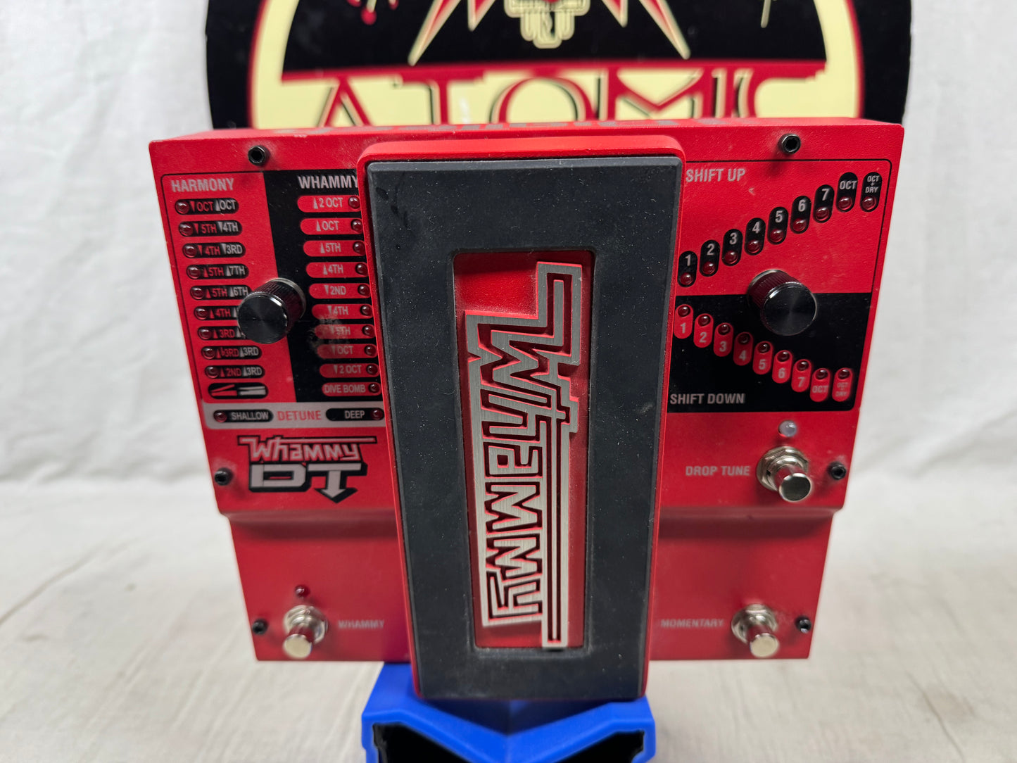 DigiTech Whammy DT Harmonizer Pitch Shifter Octave Pedal with Power Supply