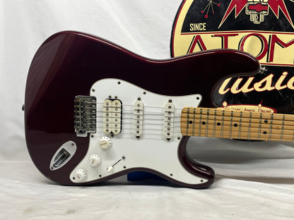 Fender Standard Stratocaster Strat HSS MIM - Made in Mexico - Midnight Wine
