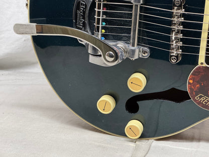 Gretsch G2655T-P90 Streamliner Center Block Jr. Double-Cut P90 Guitar with Bigsby + Case 2021 - Two-Tone Midnight Sapphire
