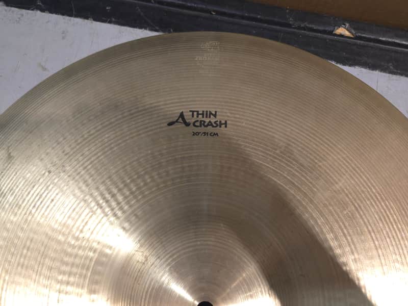 Zildjian 20" A Series Thin Crash Cymbal - Image 2